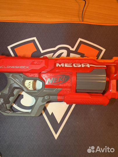 Бластер nerf mega