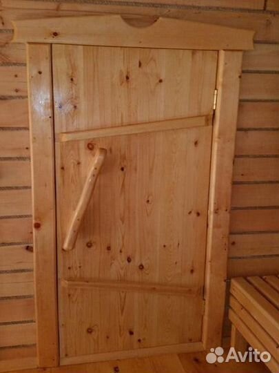 Практичная дверь в баню и сауну, двери в 
