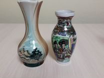 Декоративные вазочки и тарелка