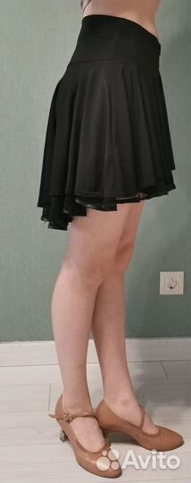 Юбка для спортивных бальных танцев