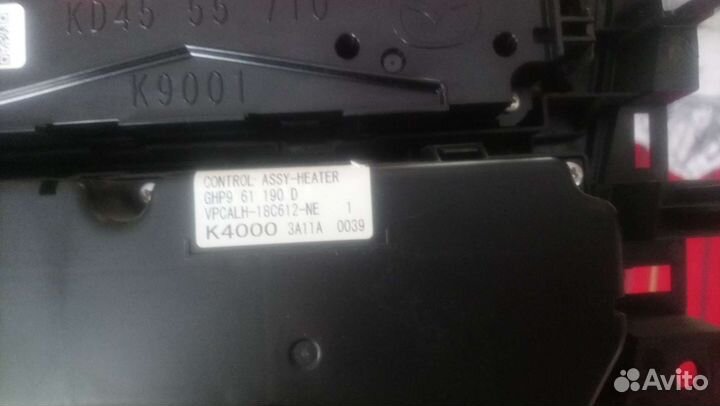 Блок климота мазда 6 gj