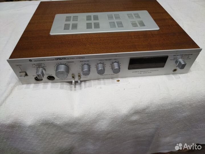 Кассетный магнитофон и усилитель Орбита