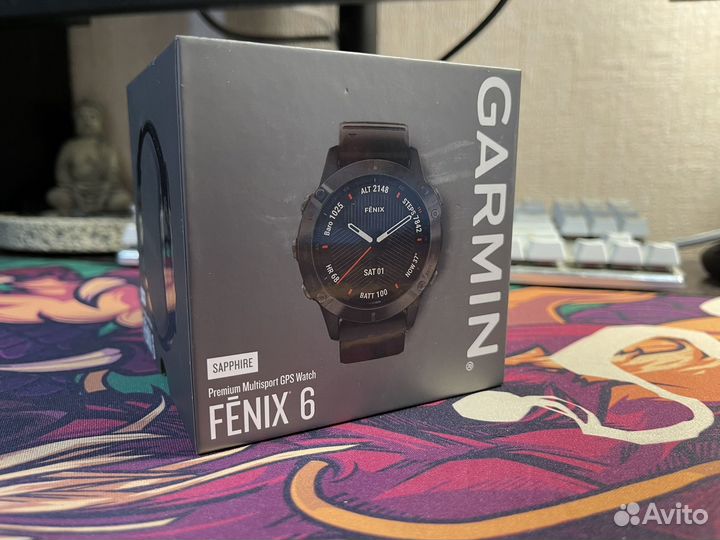 Часы garmin fenix 6 pro sapphire