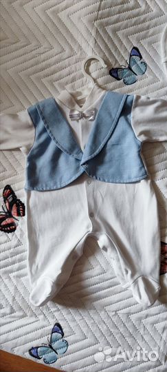 Комбинезон для двойни 0-3 мес