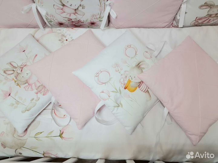 Бортики в детскую кроватку