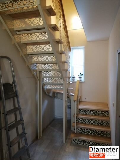 Изготовление забежной лестницы из металла