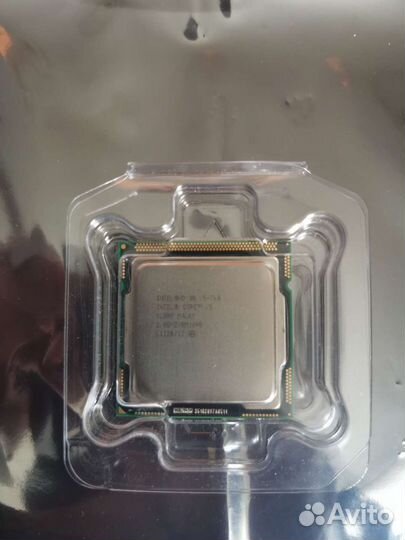 Процессор Intel Core i5-760 Х4, LGA 1156 + куллер