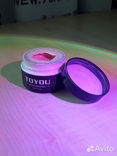 UV-лампа для маникюра + типсы и набор материалов