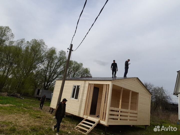 Бытовка 6 х 5 Дачный домик / Барнхаус