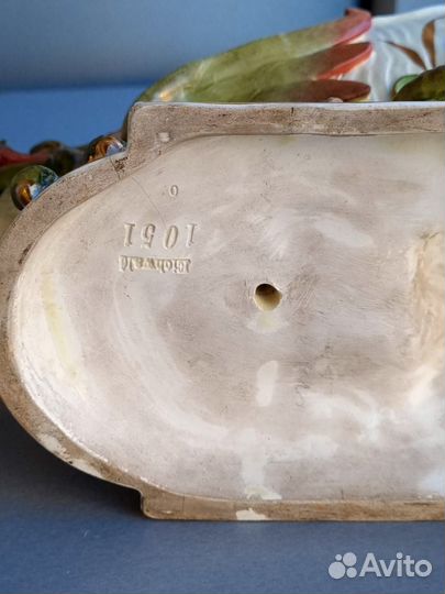 Ваза с драконом фаянс Германия, Eichwald