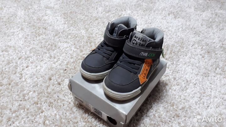 Ботинки детские 22 размер для мальчика