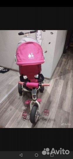 Детский трехколесный велосипед бу