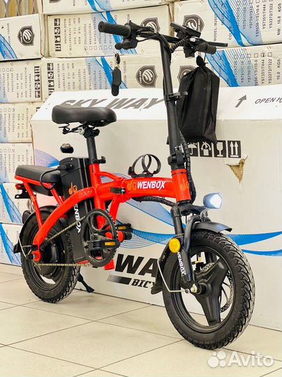 Электровелосипед Складной 500w