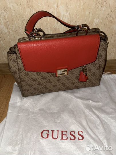 Сумка женская guess большая кожзам