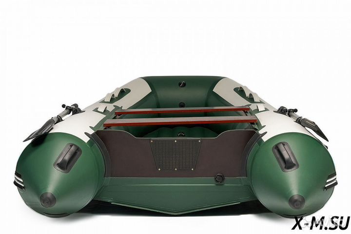 Лодка mishimo lite 400 (серый/зеленый)