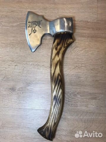 Топор мясной ручной работы, для рубки мяса