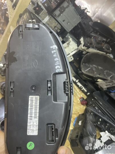 Шиток приборов renault fluence