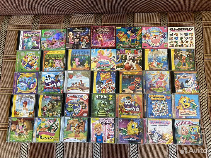Детские игры на CD-дисках