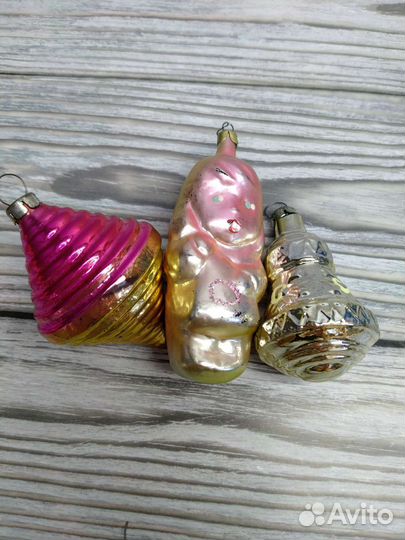 Елочные игрушки СССР