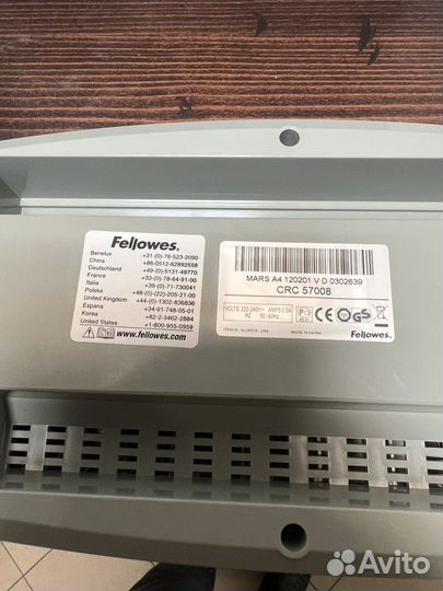 Ламинатор fellowes a4 mars