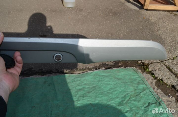 Юбка заднего бампера BMW X1 E84