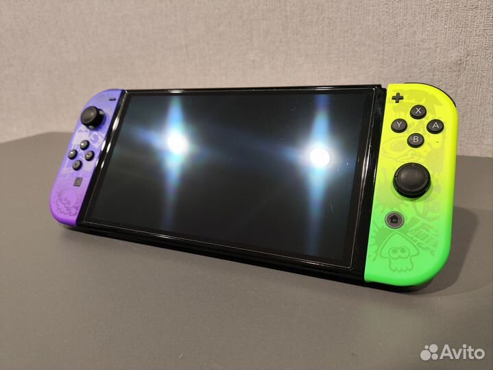 Nintendo switch oled splatoon 3 edition