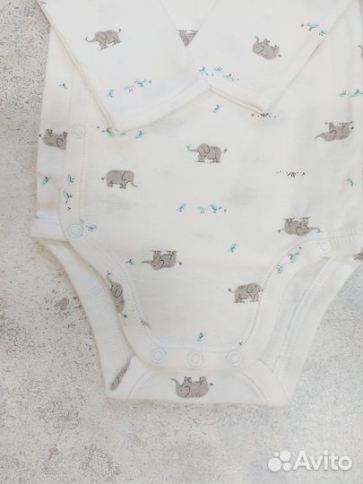 Боди новое с длинным рукавом Carters 68