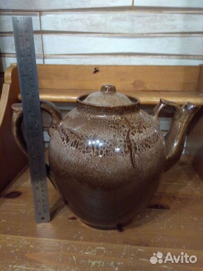 Ваза, чайник 3л из керамики, кофейник гдр