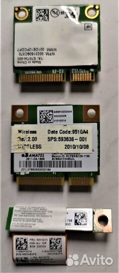 Беспроводной Wi-Fi модуль и Модуль Bluetooth 2.1