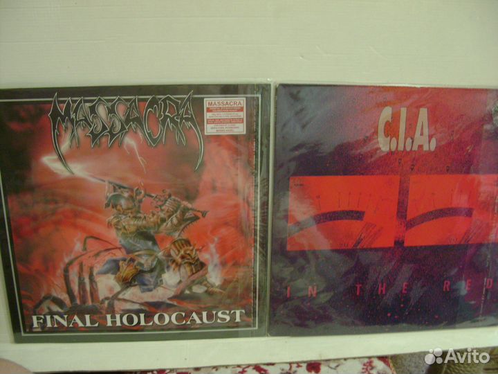 Massacra, C.I.A.,Necromantheon, Grave Digger, LP