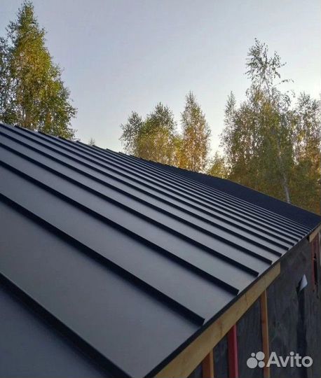 Фальцевая кровля. Профнастил