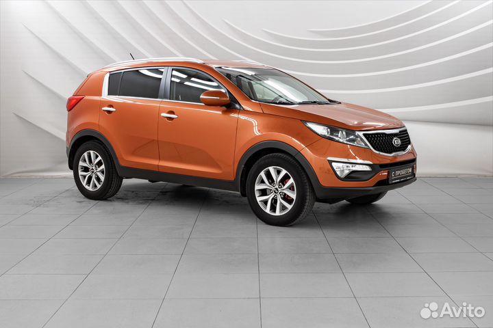 Kia Sportage 2014 оранжевый