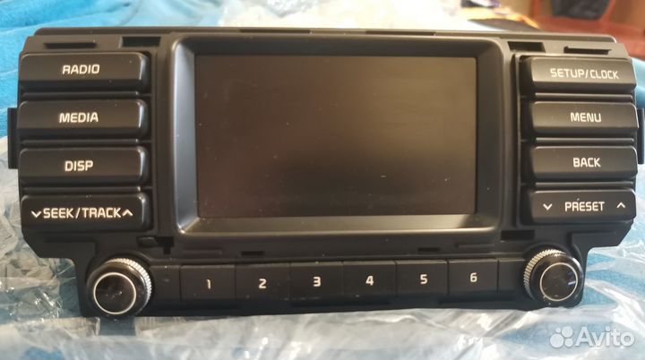 Штатная магнитола киа Рио 4