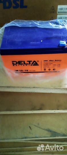 Аккумуляторная батарея Delta HR 12-12 (12V / 12Ah)