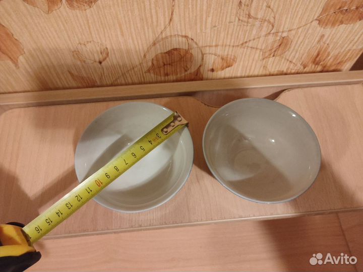 Легкие фарфоровые пиалы 2 шт