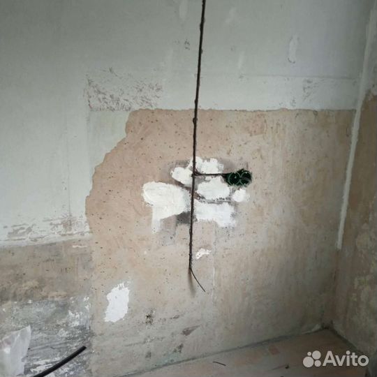 Штробление стен без пыли