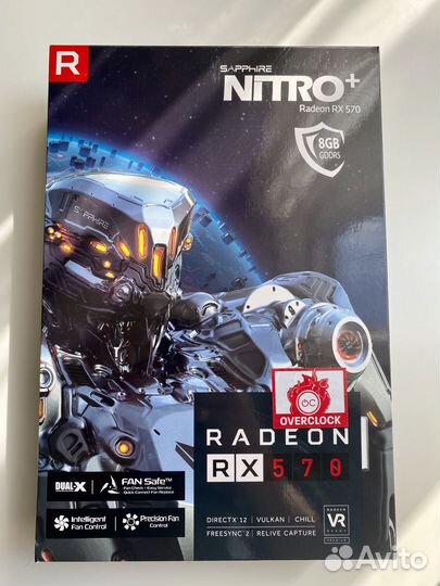 Radeon RX 570 8GB sapphire nitro+