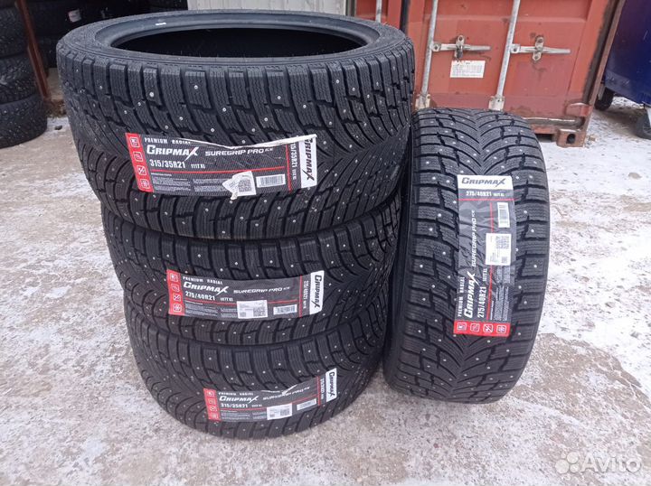 Gripmax SureGrip Pro Ice 275/40 R21 и 315/35 R21 107T