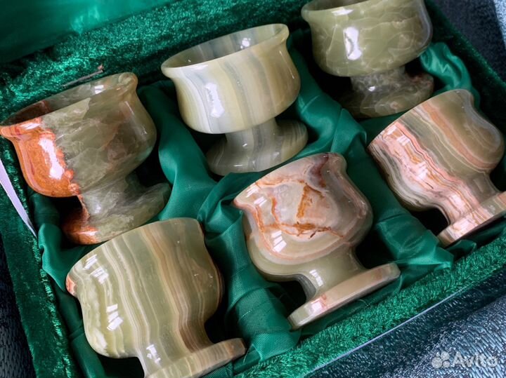 Подарочный набор Рюмки из Оникс