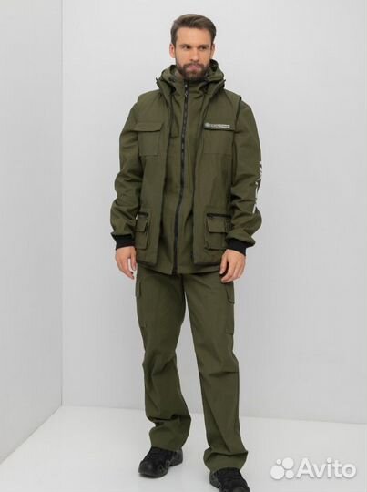 Костюм Тайга-3 цв.хаки тк.палатка