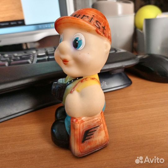 Игрушки резиновые Югославия СССР Мальчик Интурист