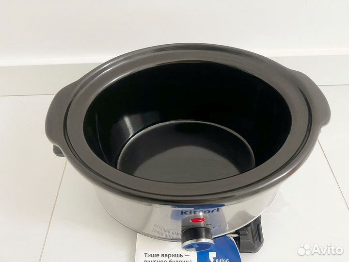 Медленноварка kitfort новая