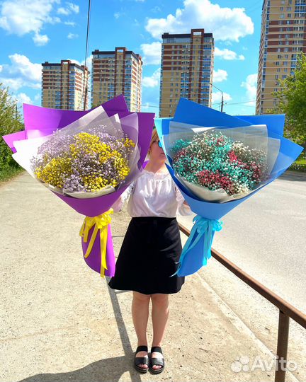 Букет-Гигант из Гипсофилы