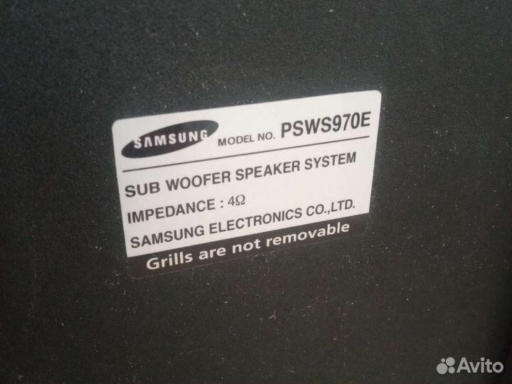Колонки от домашнего кинотеатра samsung