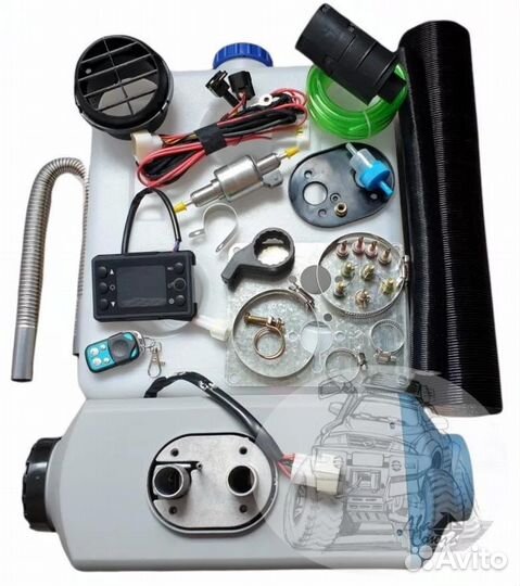 Автономный отопитель сухой фен новый