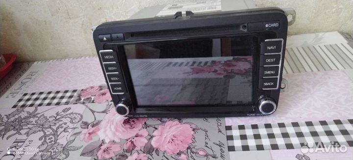 Штатная магнитола на skoda Octavia a5 2din
