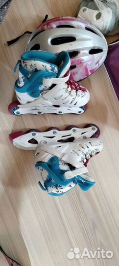 Роликовые коньки детские раздвижные
