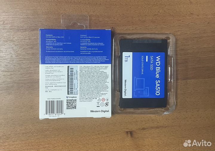 Ssd Wester Digital Blue 1Tb