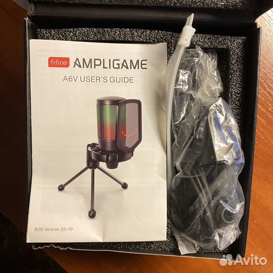 Микрофон игровой Fifine a6v Ampligame
