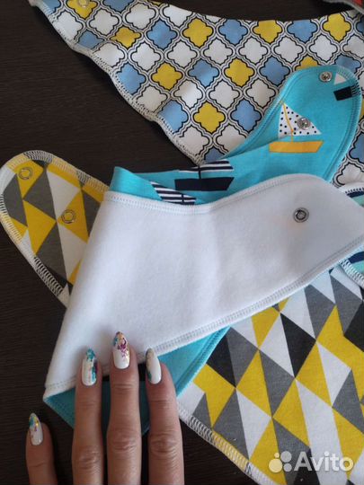 Набор нагрудников для новорожденных